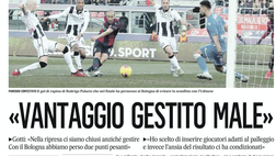 Il Gazzettino: Udinese, vantaggio gestito male