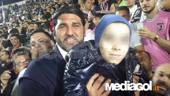 Moris Carrozieri allo stadio "Renzo Barbera" per Palermo-Hellas Verona Moris Carrozieri allo stadio "Renzo Barbera" per Palermo-Hellas Verona