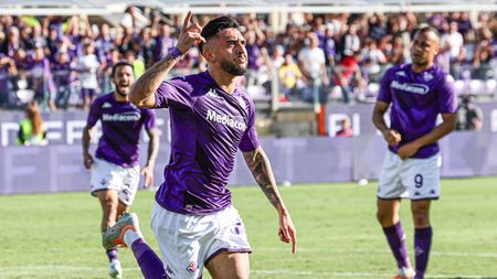 GERMOGLI PH: 18 SETTEMBRE 2022 FIRENZE STADIO ARTEMIO FRANCHI CAMPIONATO SERIE A TIMO FIORENTINA HELLAS VERONA NELLA FOTO GOL ESULTANZA GONZALEZ