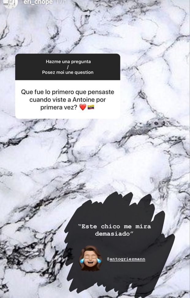 La sincerità della moglie di Griezmann La sincerità della moglie di Griezmann