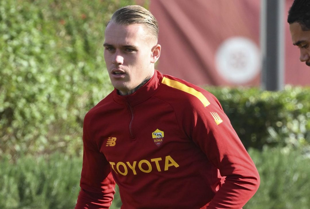 Roma, l’allenamento a Trigoria in vista del match con il Bologna – FOTO GALLERY - immagine 16