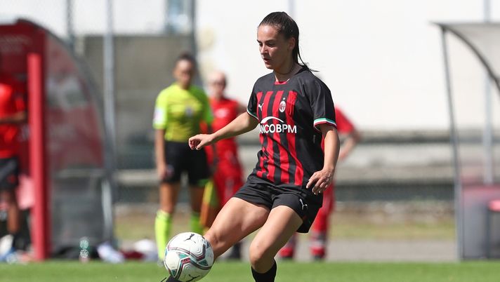Silvia Rubio Avila, calciatrice del Milan Femminile (Getty images)