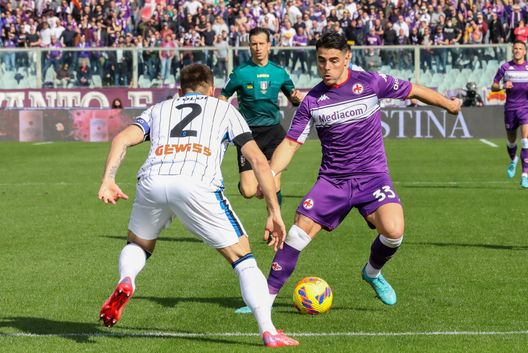 GERMOGLI PH: 20 FEBBRAIO 2022 FIRENZE STADIO ARTEMIO FRANCHI SERIE A FIORENTINA VS ATALANTA NELLA FOTO SOTTIL