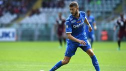 Empoli, Costa costretto al cambio per infortunio, dentro Cosic