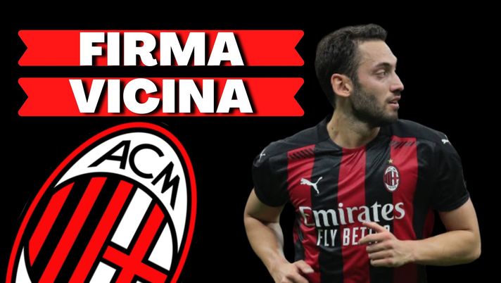Hakan Calhanoglu, (centrocampista AC Milan), rinnovo vicino (credits: GETTY images) | Calciomercato Milan News