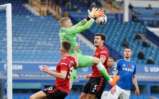 Jordan Pickford contro il Manchester United (Photo by Clive Brunskill/Getty Images) Jordan Pickford contro il Manchester United (Photo by Clive Brunskill/Getty Images)