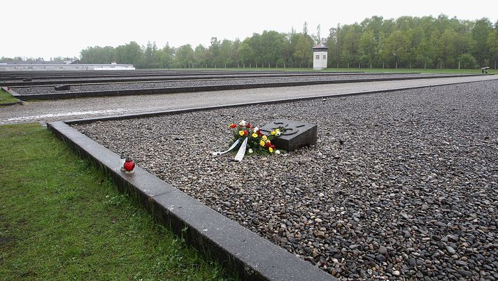 DACHAU, GERMANY - MAY 03: A general view of the memorial site on the grounds of the former Dachau concentration camp during a ceremony to commemorate the 70th anniversary of the liberation on May 3, 2015 in Dachau, Germany. Dachau was the first Nazi concentration camp and began operation in 1933 to hold political prisoners, though it later expanded to include Jews, common criminals and foreign nationals. It served mainly as a source of slave labour during World War II and included approximately 100 sub-camps spread across southern Germany and Austria. At least 30,000 inmates died before its liberation by U.S. troops in 1945. (Photo by Alexandra Beier/Getty Images) DACHAU, GERMANY - MAY 03: A general view of the memorial site on the grounds of the former Dachau concentration camp during a ceremony to commemorate the 70th anniversary of the liberation on May 3, 2015 in Dachau, Germany. Dachau was the first Nazi concentration camp and began operation in 1933 to hold political prisoners, though it later expanded to include Jews, common criminals and foreign nationals. It served mainly as a source of slave labour during World War II and included approximately 100 sub-camps spread across southern Germany and Austria. At least 30,000 inmates died before its liberation by U.S. troops in 1945. (Photo by Alexandra Beier/Getty Images)