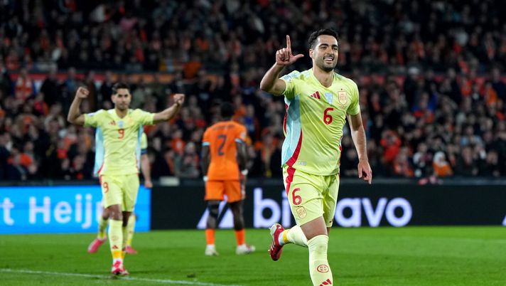Olanda-Spagna 2-2: Reijnders illude, Merino trova il pareggio al 93′ - immagine 1
