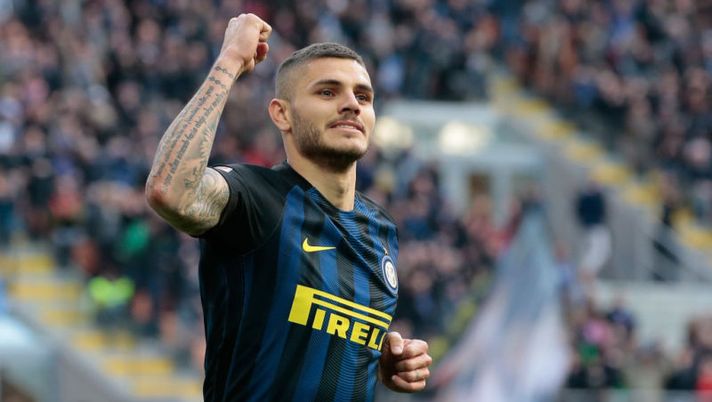MILAN, ITALY - MARCH 12: Mauro Emanuel Icardi of FC Internazionale Milano celebrates his second goal during the Serie A match between FC Internazionale and Atalanta BC at Stadio Giuseppe Meazza on March 12, 2017 in Milan, Italy. (Photo by Emilio Andreoli/Getty Images) Inter, La Gazzetta svela: “Icardi a riposo, ecco il motivo. E Gagliardini…” - immagine 1