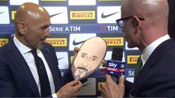 Inter Social Night, Spalletti scherza sulla maschera: “Mi mostrerò così a mia figlia”