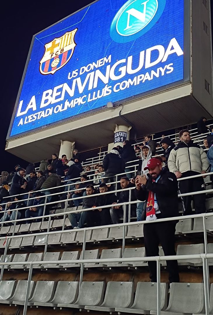 I tifosi azzurri sono pronti per il big match