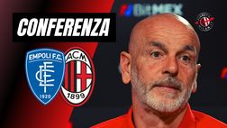 Empoli-Milan, Pioli: “Orgoglioso del lavoro che stiamo facendo”