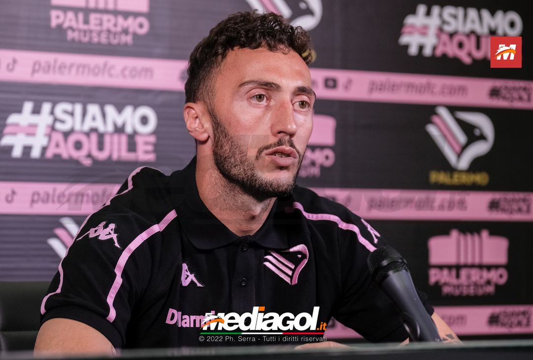 FOTO PALERMO, Mirko Pigliacelli in conferenza stampa (Gallery) - immagine 13
