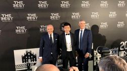 VIDEO / The Best, l’arrivo del presidente dell’Inter e dei dirigenti