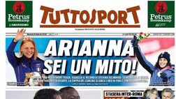 Prima Pagina, Tuttosport: “Juve credici! Stasera Inter-Roma”