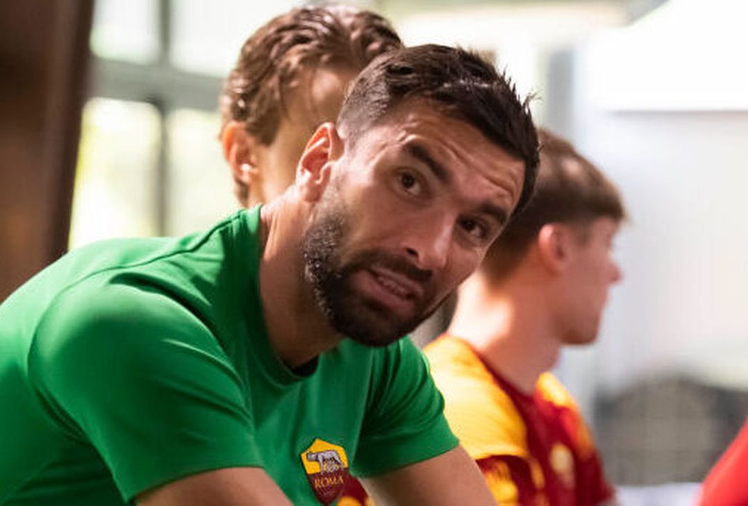 Roma, allenamento a Trigoria: si rivede anche Llorente – FOTO GALLERY - immagine 36