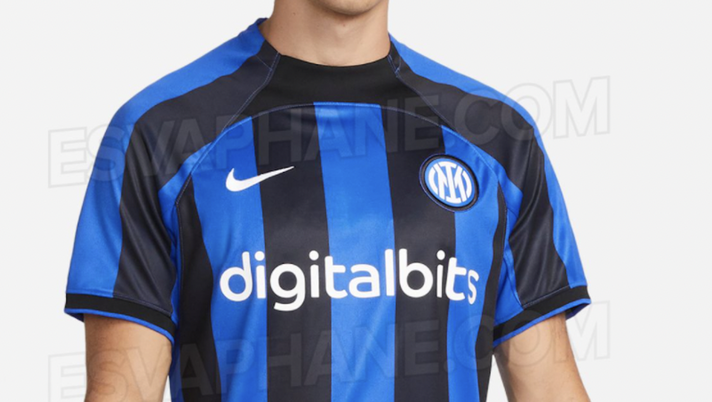 Inter, ecco i leak delle foto ufficiali della maglia home 22/23 – FOTO - immagine 1