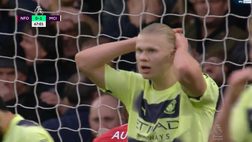 VIDEO Haaland, il clamoroso doppio errore in Nottingham Forest-Manchester City