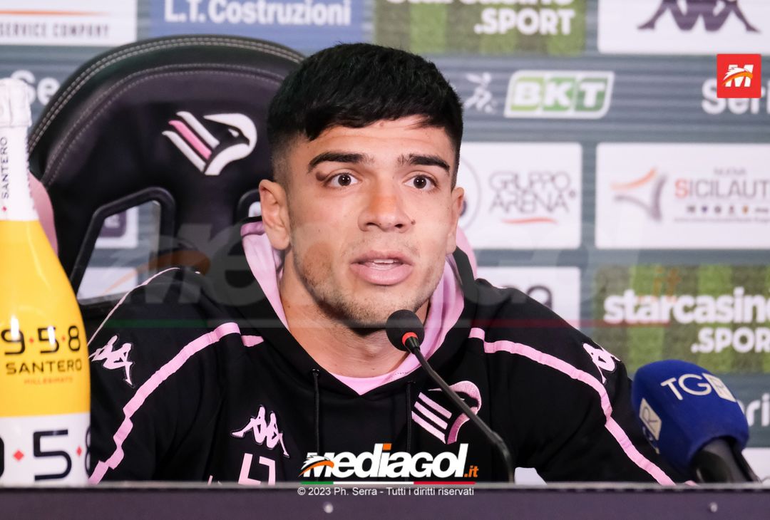 FOTO PALERMO, Giuseppe Aurelio presentato in conferenza stampa (GALLERY) - immagine 3