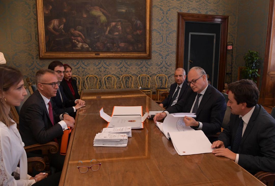 Stadio Roma, l’incontro tra Berardi e Gualtieri in Campidoglio – FOTO GALLERY - immagine 8