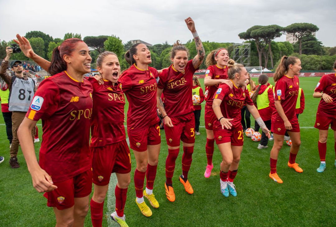 Roma Femminile Campione d’Italia, la premiazione – FOTO GALLERY - immagine 23