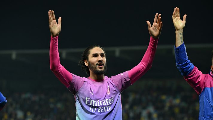 Yacine Adli AC Milan Frosinone-Milan 2-3 Serie A 2023-2024