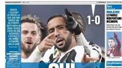 EDICOLA TS – Benatia e Szczesny spietati, la Juventus batte la Roma e stacca l’Inter