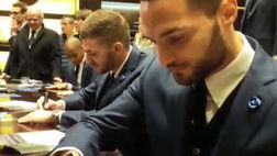 VIDEO FCIN1908 / Evento BB, D’Ambrosio prende in giro Santon: “Lui non è italiano”