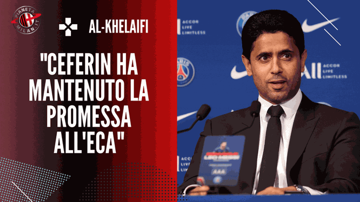 Nasser Al-Khelaifi, presidente del PSG e dell'ECA (getty images) Nasser Al-Khelaifi, presidente del PSG e dell'ECA (getty images)