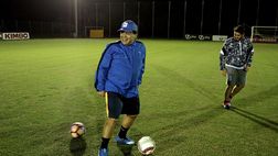 Maradona a Formello, De Martino: “Giornata storica per la Lazio, Diego è il più forte di sempre”