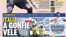 Prima Pagina, Gazzetta dello Sport: “Lukaku verso l’addio. Milan, spunta Ramsey”