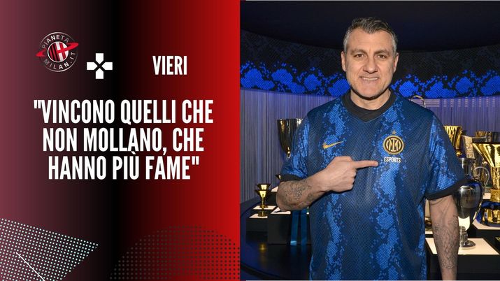 Intervista di Christian Vieri (ex attaccante Inter e AC Milan) sulla lotta Scudetto a 'La Gazzetta dello Sport' | Milan News (Getty Images) intervista Vieri AC Milan