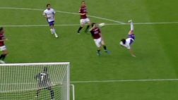 La Fiorentina ricorda la rovesciata di Osvaldo: simpatica gag tra Pasqual e Viviano