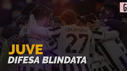 VIDEO Juventus, i numeri della difesa: da novembre solo il Real Madrid subisce meno