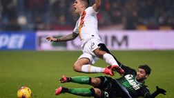 Sassuolo-Roma 4-2 LE PAGELLE: Santon e Mancini finiscono in Boga. Veretout, male (quasi) tout