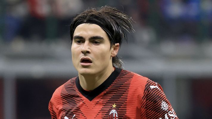 Luka Romero AC Milan Milan-Cagliari 4-1 Coppa Italia 2023-2024