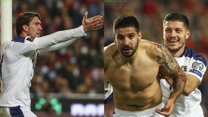 Jovic sulle orme di Vlahovic per beffarlo (o affiancarlo): Serbia, 2 posti per 3 Jovic sulle orme di Vlahovic per beffarlo (o affiancarlo): Serbia, 2 posti per 3 - immagine 1