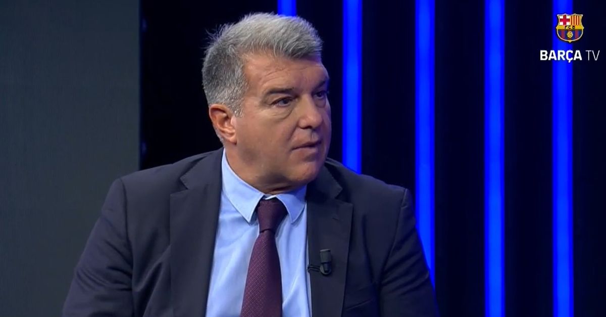 Barcelona, ​​Laporta: “We saw Inter, it was torture.  Then it was hard to play “