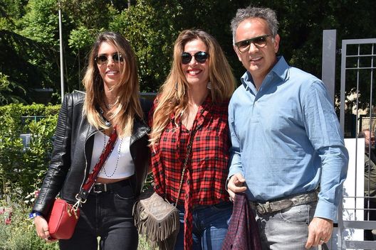 Mihajlovic con la figlia e la moglie Mihajlovic