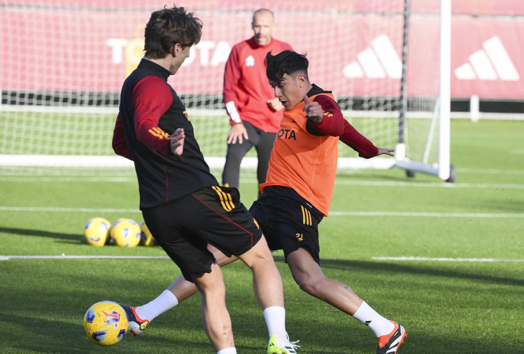 Roma, la ripresa degli allenamenti dopo la trasferta di Riyad – FOTO GALLERY - immagine 40