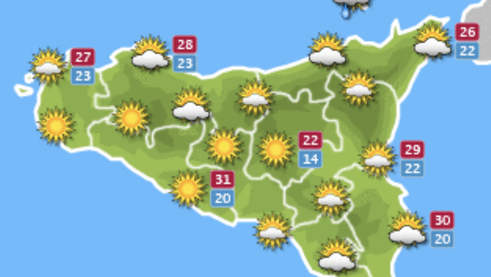 Meteo, Palermo: pioggia costante e temporali, le previsioni di domenica 12 settembre
