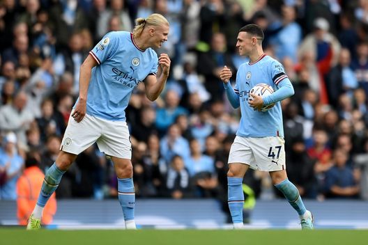 Foden Haaland Manchester City (getty images) Foden Haaland Manchester City