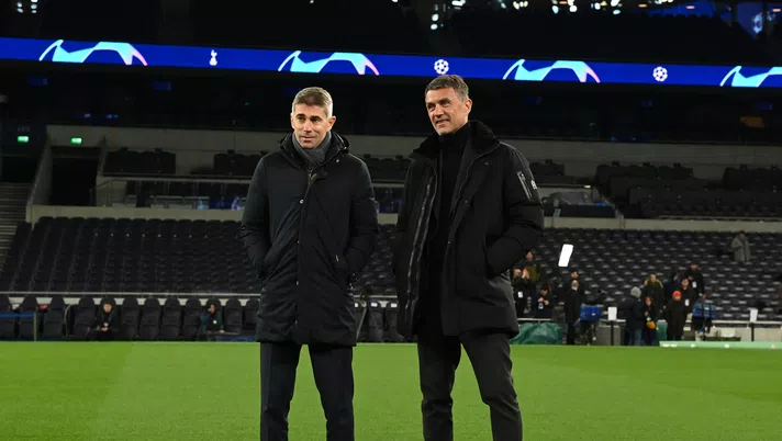 Paolo Maldini Frederic Massara dirigenti AC Milan