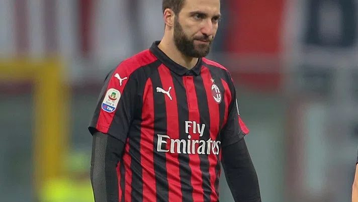 Gonzalo Higuaín, ex attaccante del Milan (credits: GETTY Images)