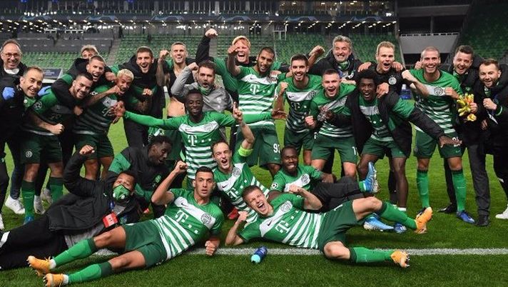 Festa Ferencvaros nel derby di Budapest Festa Ferencvaros nel derby di Budapest