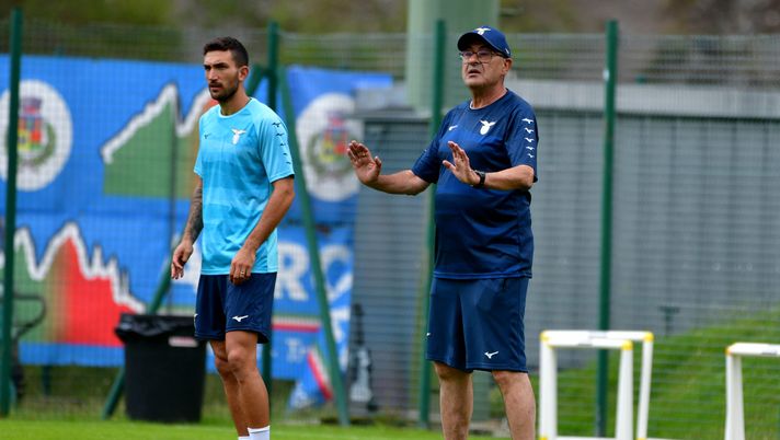 Maurizio Sarri e Cataldi