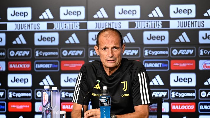 Massimiliano Allegri Juventus conferenza stampa Serie A 2023-2024