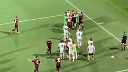 Montella batte la Salernitana ma la rissa rovina la festa