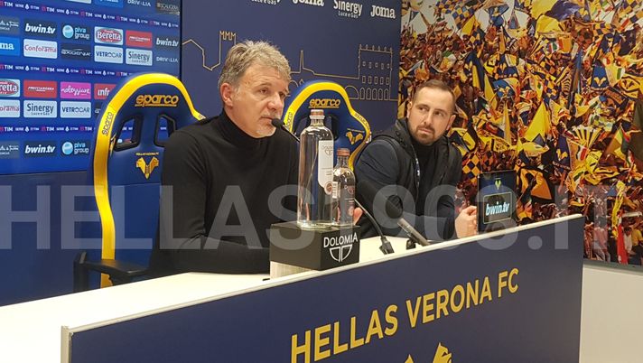 FOTO HELLAS1903.IT Baroni: “Bella partita, il Verona ha messo in campo delle idee. Punto anche per il pubblico” - immagine 1