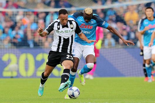 napoli-udinese (Photo by Francesco Pecoraro/Getty Images) Osimhen
